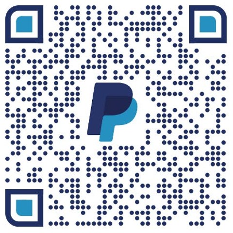 PayPal QR code for Hilltop Home Bible Outreach